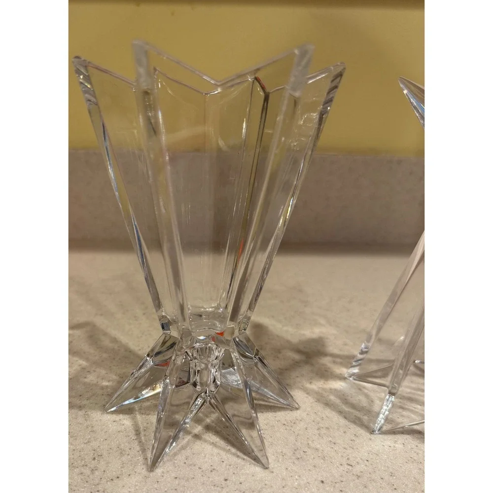 Nachtmann Galaxy Comet Shooting Star Starburst Candle or Vase - Qty 2 - see pics